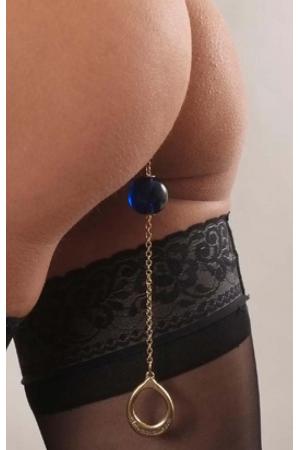 Amaterasu - Women's Insertable Triple Geisha Balls with Gold Loop