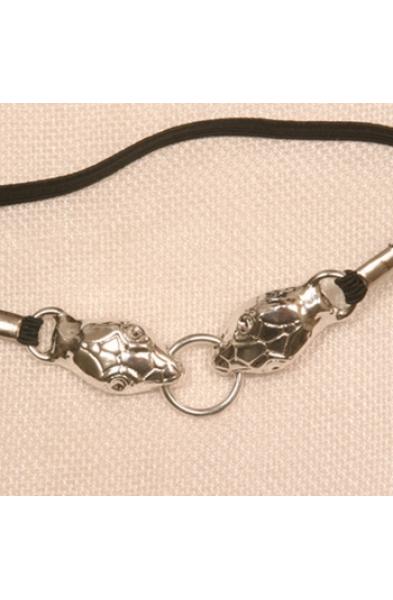 Apep - Serpent Penis Chain Bracelet in Silver