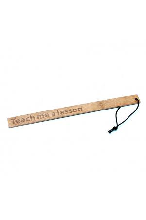 Bamboo Paddle Ruler Teach Me A Lesson