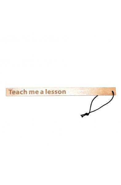Bamboo Paddle Ruler Teach Me A Lesson