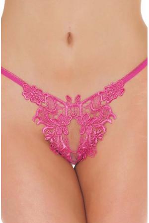 Broken Heart - Open Crotch G-String Panty 