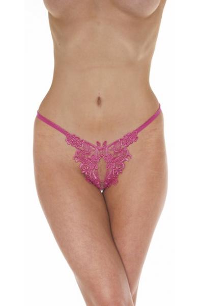 Broken Heart - Open Crotch G-String Panty