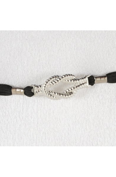 Buccaneer - Nautical Knot Penis Band in Silver