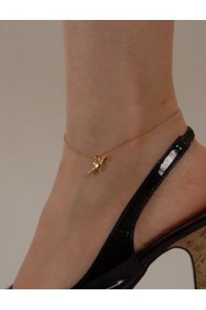 Gold Cupid Wrist/Ankle Bracelet
