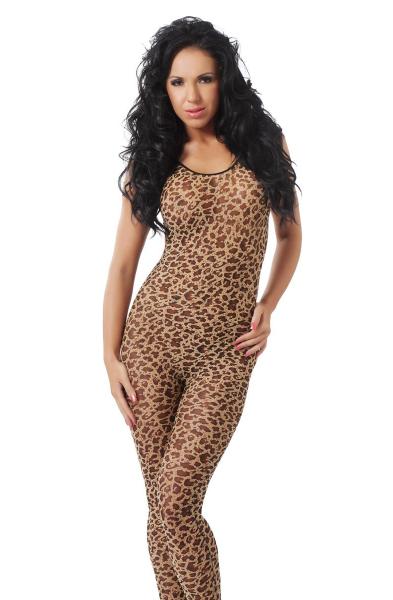 Cat in Heat - Leopard Catsuit