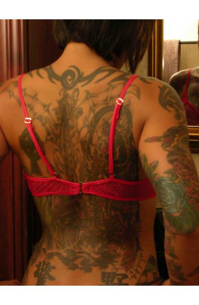 Come Follow Me - Nippleless Fishnet Bra