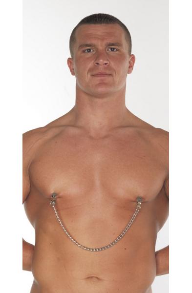Deluxe Innovative Nipple Clamps With Chain