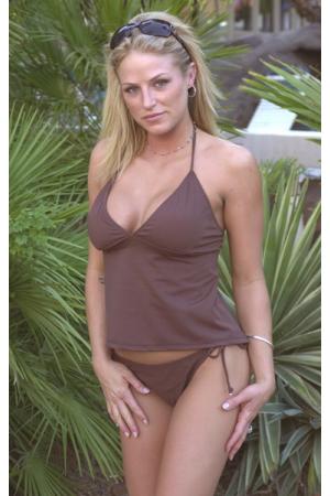 Domingo Tie American Swimsuit Bottom - Large