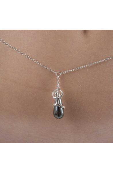 Donella Silver Infinite Fairy Pendant Waist Chain