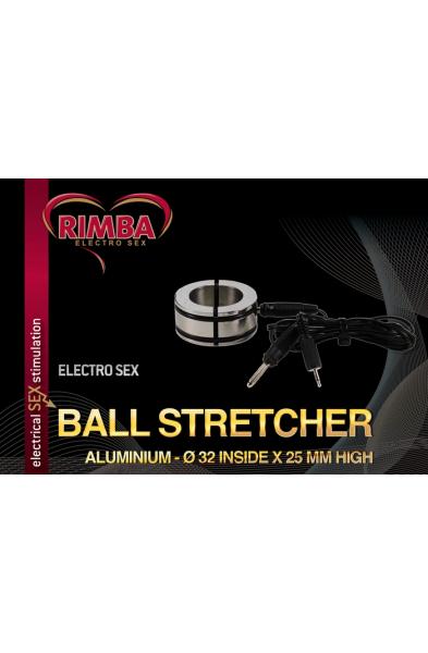 E-Stim Electro Sex Ballstretcher - Solid Cock Ring