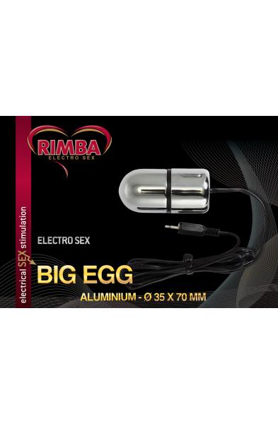 E-Stim Electro Sex Large Egg 35 mm