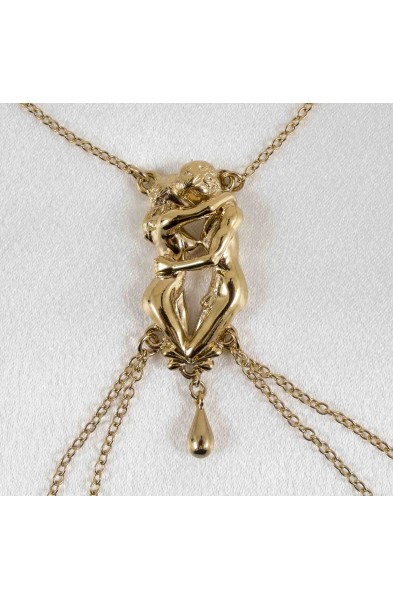 Everything Has Changed - Lovers Necklace with Nipple Rings
