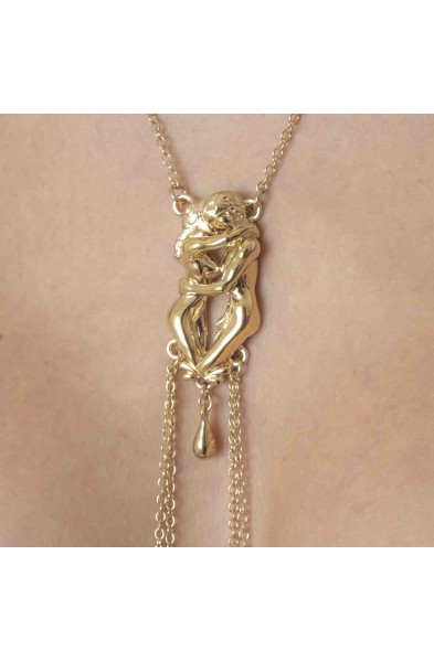 Everything Has Changed - Lovers Necklace with Nipple Rings