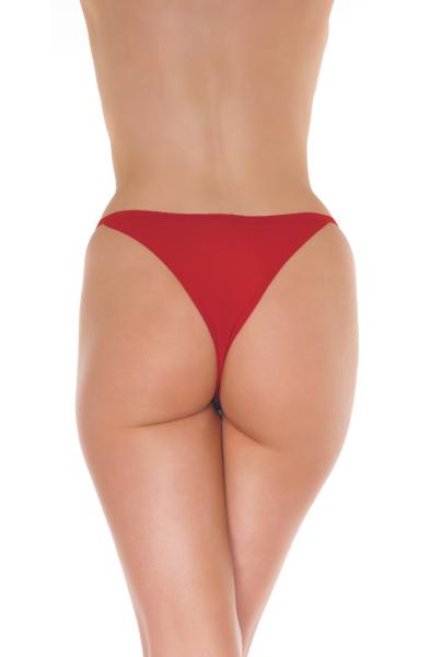 Fairy Butterfly - Sheer Crotchless Thong Panty