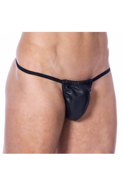 Fallen Werewolf - Leather Pouch G String
