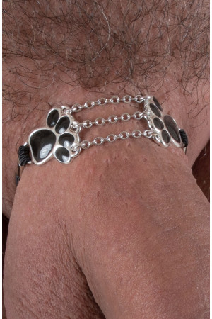 Felix  - Silver Cat Paws Penis Band