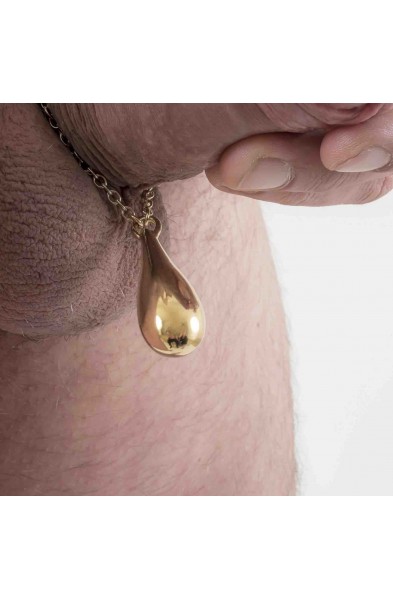 Gateway - Penis Chain with Gold Door Knocker