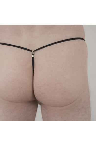 High Roller - Men's Lady Luck Waistband & Penis Chain in Silver