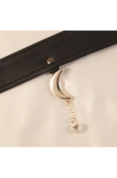Kali - Silver Crescent Moon Neck and Body Chain