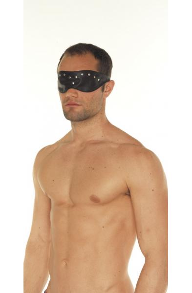 Leather Blindfold with Rivets