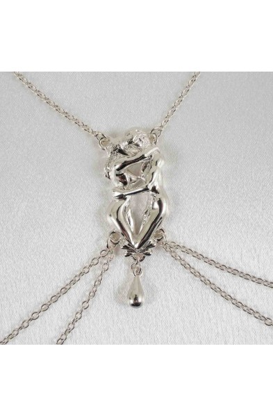 Look What You Made Me Do - Lovers Necklace with Nipple Rings