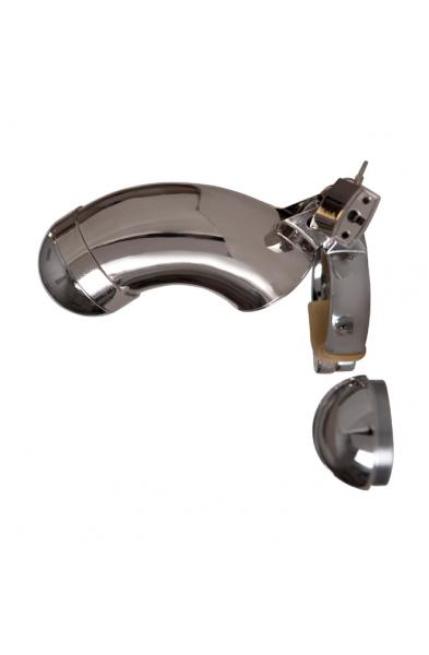 Men's Chastity Solid Metal Penis Cage With Padlock