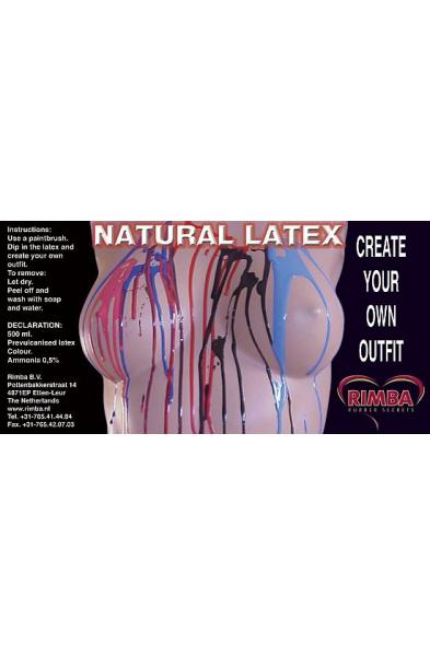Natural Liquid Latex 16.9 Oz