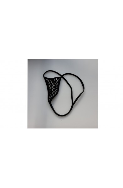 Unteachable - Waffle Fishnet G-String Panty