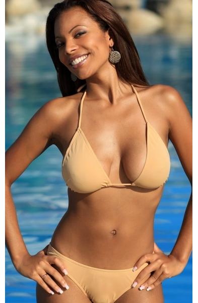 Nude Colombian Bikini Top