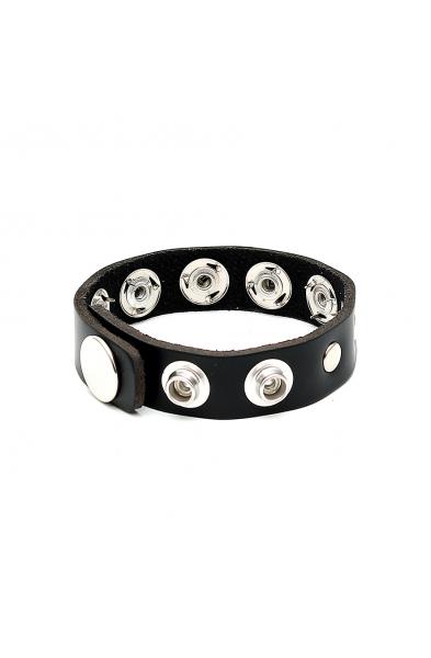 Penis Strap Decorated with Rivets and Nails Inside
