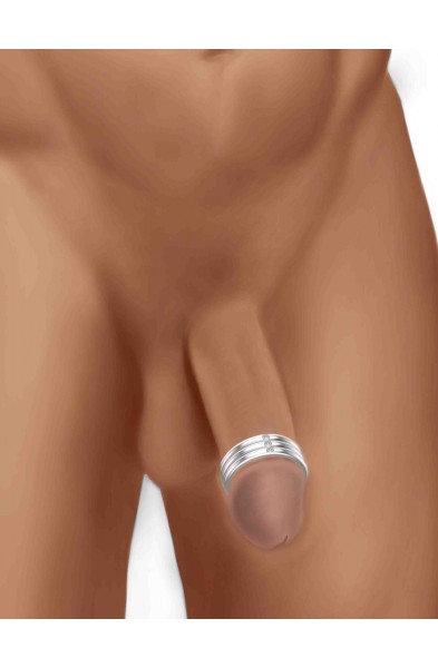 Philanthropist- Solid Sterling Silver Penis Ring