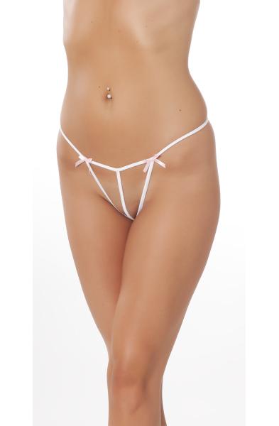Playing for Keeps - Open Crotch G String Panty