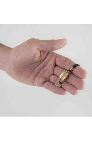 Ready for It? - Penis Bracelet with Gold Marilyn Lips