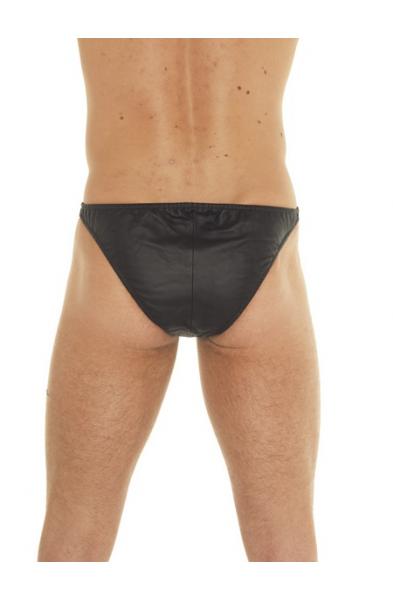 Romeo Conquers Juliet - Leather Zipper Briefs