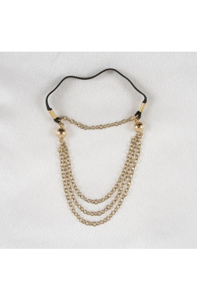 The Sheik - Penis Jewelry With Draped Gold Testicle Chains