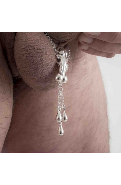 Trying Not to Love You - Penis Bracelet with Silver Penis Charm