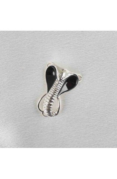 Uto - Silver Breast and Nipple Necklace with Cobra Charm