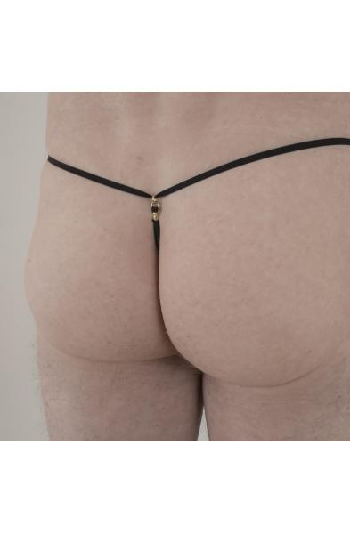 VIP - Men's Lady Luck Waistband & Penis Chain in Gold