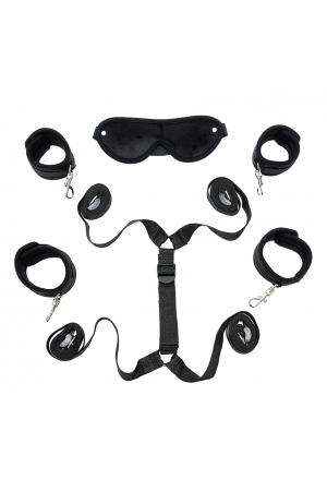 Velcro Cuffs Set with Straps and Mask - 5 PCS