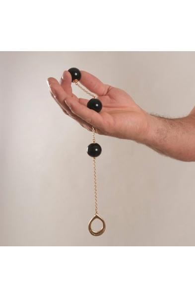 Wildest Dreams - Men's Insertable Triple Geisha Balls with Silver Loop