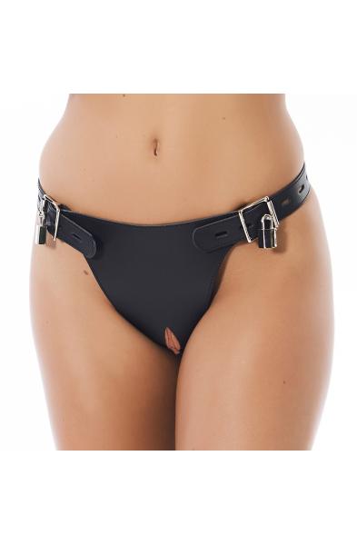 Women's Chastity Briefs with Padlock