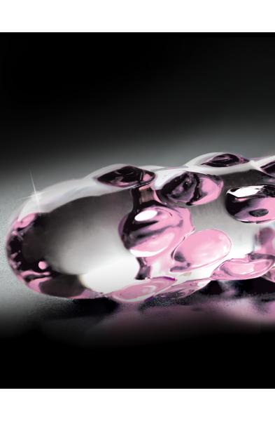 Icicles No. 7 - Clear / Pink