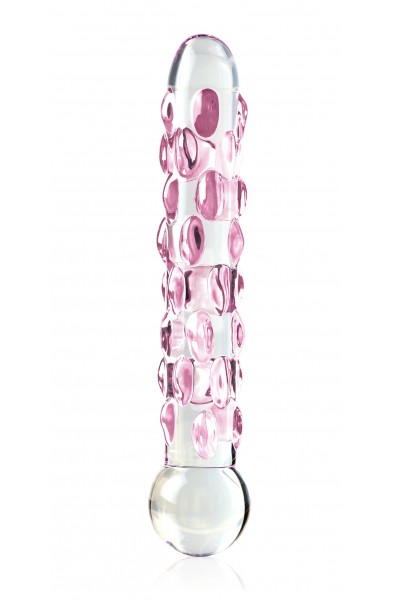 Icicles No. 7 - Clear / Pink