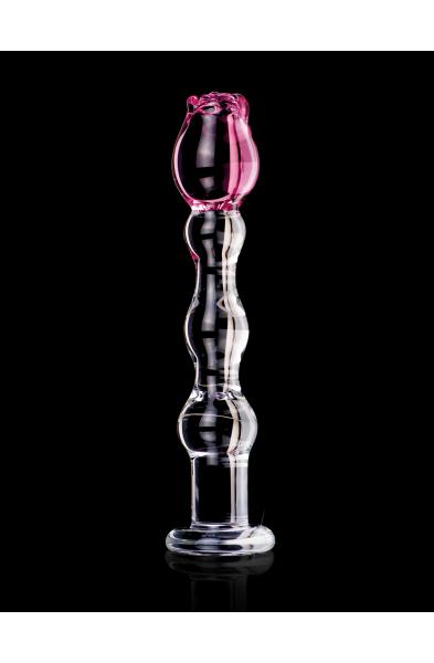 Icicles No. 12 - Clear / Pink