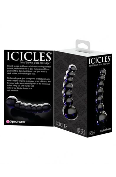 Icicles No. 66 - Black