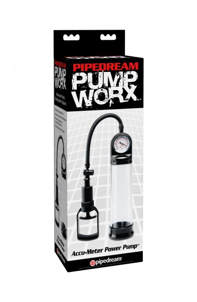 Pump Worx Accu-Meter Power Pump - Black