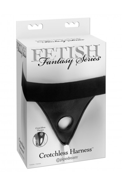 Fetish Fantasy Series Crotchless Harness - Black