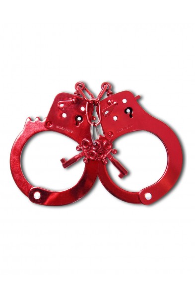 Fetish Fantasy Series Anodized Cuffs - Red