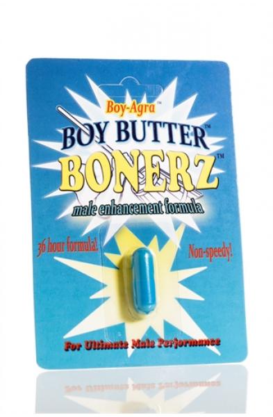 Boy-Agra Boy Butter Bonerz - Male Enhancement Formula - 1 Blister Pack