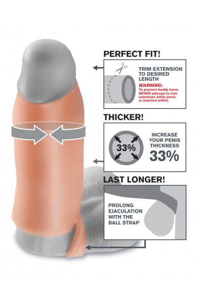 Fantasy X-Tensions Real Feel Enhancer XL - Flesh
